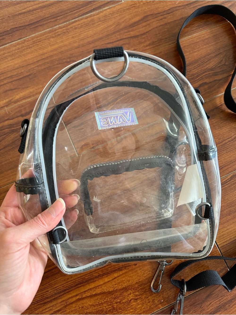 Vans Clear Mini Backpack/Purse - Picture 9 of 9